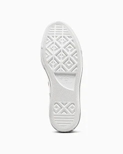 Converse Modelli Alti|Modelli Con Platform<Chuck Taylor All Star Platform Leather Bianco/Nero/Bianco