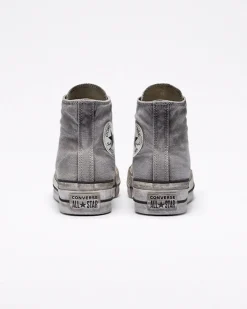 Converse Modelli Alti|Modelli Con Platform<Chuck Taylor All Star Platform Smoked Canvas Grigio/Grigio/Bianco