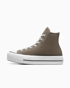 Converse Modelli Alti|Modelli Con Platform<Chuck Taylor All Star Platform Carbone/Bianco/Nero