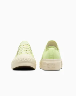 Converse Modelli Bassi|Modelli Con Platform<Chuck Taylor All Star Platform Canvas Giallo limone/Avorio naturale