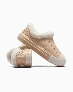 Converse Ragazzo|Ragazza<Chuck Taylor All Star Play Lite CX Sherpa Easy-On Warm Quarry/Egret/Egret