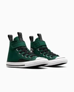 Converse Ragazzo|Facile Da Indossare E Togliere<Chuck Taylor All Star Sporty Easy-On Verde invidia/Nero/Bianco
