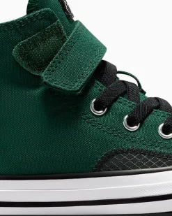 Converse Ragazzo|Facile Da Indossare E Togliere<Chuck Taylor All Star Sporty Easy-On Verde invidia/Nero/Bianco