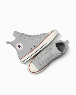 Converse Ragazzi (Età 8-12 Anni)|Ragazzo<Chuck Taylor All Star Suede Area grigia/Egret/Blu oltremare