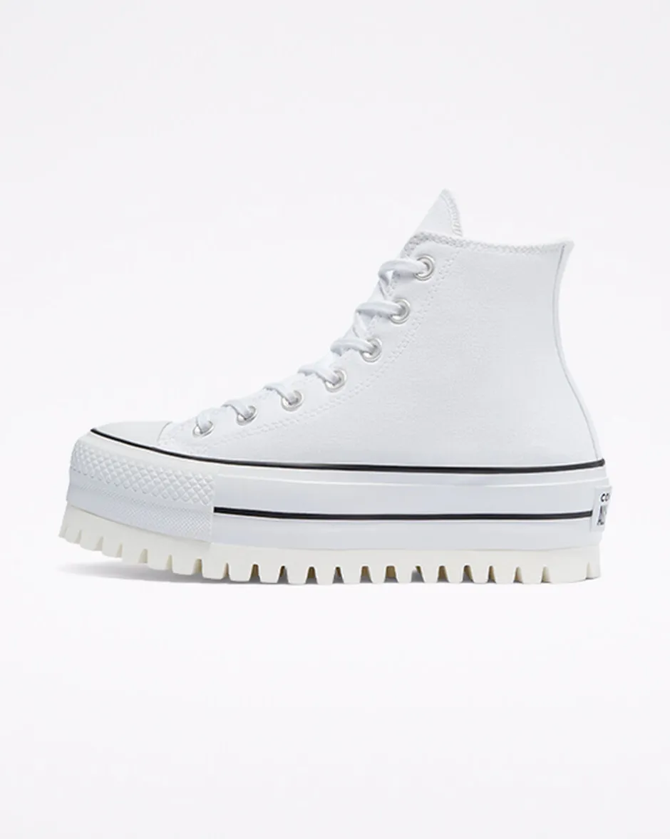 Converse Modelli Alti|Modelli Con Platform<Chuck Taylor All Star Trek Bianco Bianco Trek