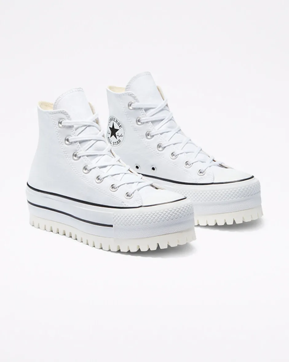 Converse Modelli Alti|Modelli Con Platform<Chuck Taylor All Star Trek Bianco Bianco Trek