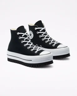 Converse Modelli Alti|Modelli Con Platform<Chuck Taylor All Star Trek Nero Nero Trek