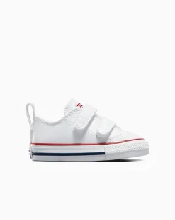 Converse Neonati E Bimbi Piccoli (Età 0-4 Anni)|Bambini (Età 4-8 Anni)<Chuck Taylor All Star 2V Leather - Bimbi piccoli Bianco