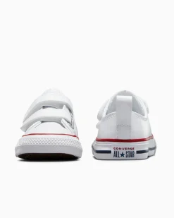 Converse Neonati E Bimbi Piccoli (Età 0-4 Anni)|Bambini (Età 4-8 Anni)<Chuck Taylor All Star 2V Leather - Bimbi piccoli Bianco
