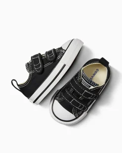 Converse Neonati E Bimbi Piccoli (Età 0-4 Anni)|Ragazzo<Chuck Taylor All Star 2V Tdlr/Yth Nero