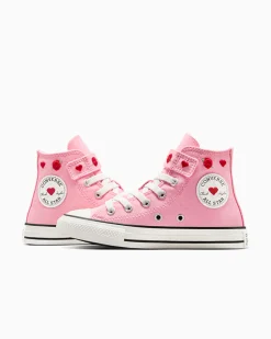 Converse Ragazza|Bambini (Età 4-8 Anni)<Chuck Taylor All Star Valentine's Day Easy On Jellyfish Jitter chiaro/Rosso/Egret