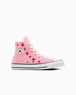 Converse Bambini (Età 4-8 Anni)|Ragazzi (Età 8-12 Anni)<Chuck Taylor All Star Valentine's Day Jellyfish Jitter chiaro/Rosso/Egret
