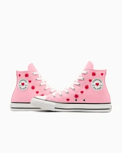 Converse Bambini (Età 4-8 Anni)|Ragazzi (Età 8-12 Anni)<Chuck Taylor All Star Valentine's Day Jellyfish Jitter chiaro/Rosso/Egret