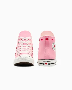 Converse Bambini (Età 4-8 Anni)|Ragazzi (Età 8-12 Anni)<Chuck Taylor All Star Valentine's Day Jellyfish Jitter chiaro/Rosso/Egret
