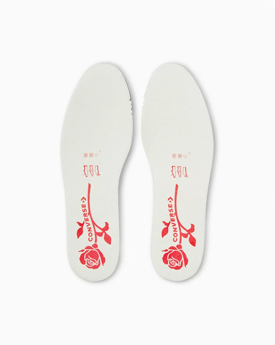 Converse Modelli Alti<Chuck Taylor All Star Valentine's Day Bianco vintage/Rosso/Egret