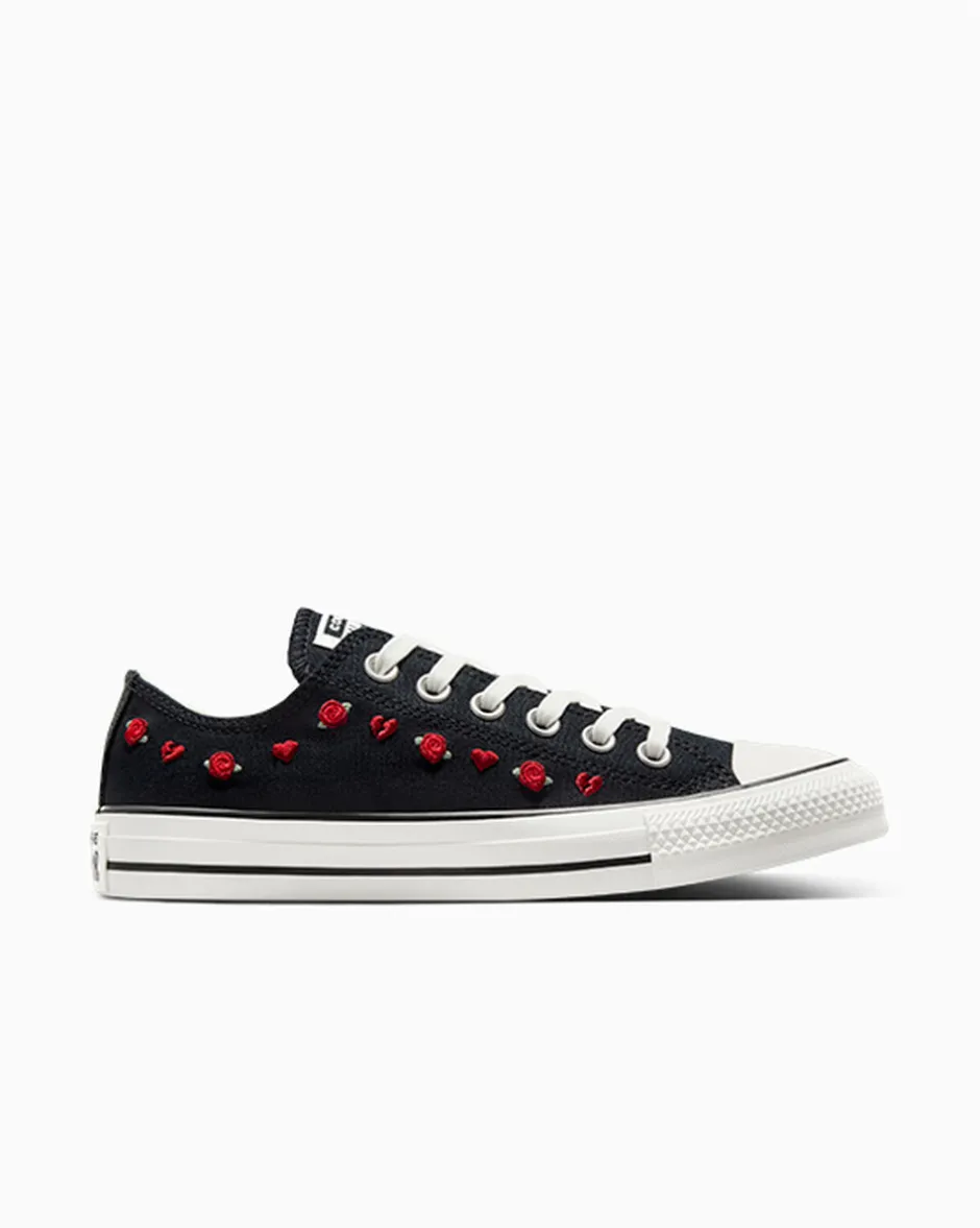 Converse Modelli Bassi<Chuck Taylor All Star Valentine's Day Nero/Rosso/Egret