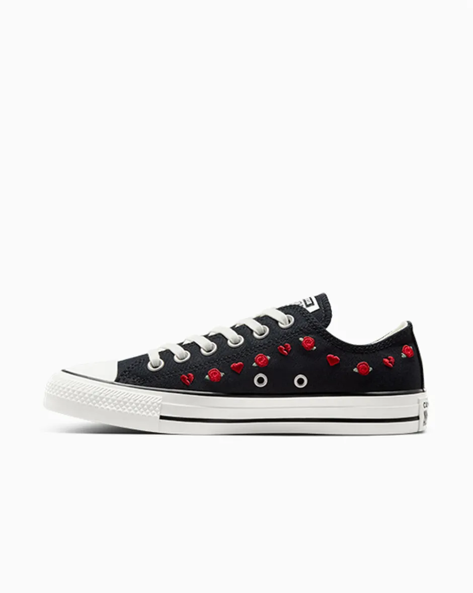 Converse Modelli Bassi<Chuck Taylor All Star Valentine's Day Nero/Rosso/Egret