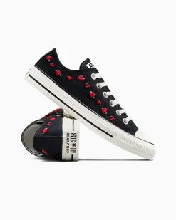 Converse Modelli Bassi<Chuck Taylor All Star Valentine's Day Nero/Rosso/Egret