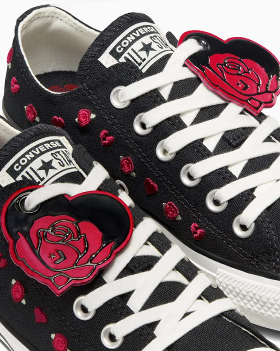 Converse Modelli Bassi<Chuck Taylor All Star Valentine's Day Nero/Rosso/Egret