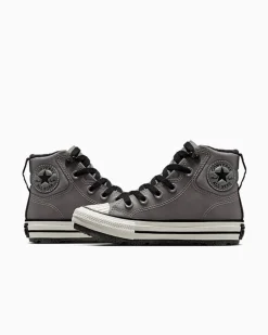 Converse Bambini (Età 4-8 Anni)|Ragazzo<Chuck Taylor All Star Water-Repellent Berkshire Boot Sharkskin/Black/Egret