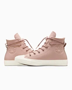 Converse Modelli Alti|Modelli Alti<Chuck Taylor All Star Weatherized Leather Bite The Dust/Blush Hush/Egret