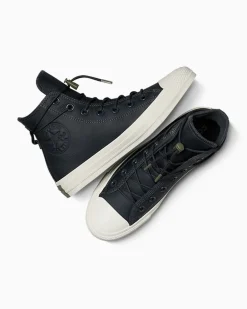 Converse Modelli Alti|Modelli Alti<Chuck Taylor All Star Weatherized Leather Shadow Woods/Utility/Egret
