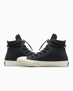 Converse Modelli Alti|Modelli Alti<Chuck Taylor All Star Weatherized Leather Shadow Woods/Utility/Egret