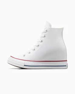 Converse Modelli Alti|Modelli Con Platform<Chuck Taylor All Star Wedge Platform Bianco/Rosso/Navy