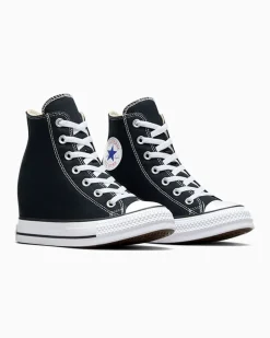 Converse Modelli Alti|Modelli Con Platform<Chuck Taylor All Star Wedge Platform Nero/Rosso/Navy