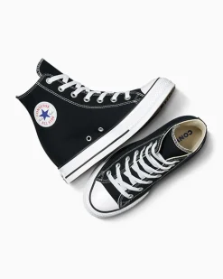 Converse Modelli Alti|Modelli Con Platform<Chuck Taylor All Star Wedge Platform Nero/Rosso/Navy