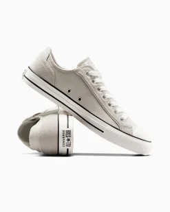 Converse Modelli Bassi|Calzata Larga<Chuck Taylor All Star Wide Leather & Suede Argilla calda/Egret/Nero