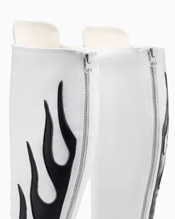 Converse Modelli Alti<Chuck Taylor All Star XXHi LTD White Flame White Black Flame