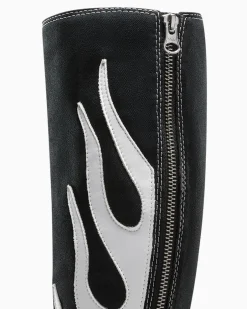 Converse Modelli Alti<Chuck Taylor All Star XXHi LTD White Flame Black White Flame