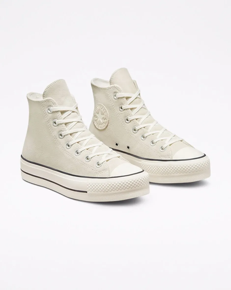 Converse Modelli Alti|Modelli Con Platform<Cold Fusion Platform Chuck Taylor All Star Egret/Nero/Egret