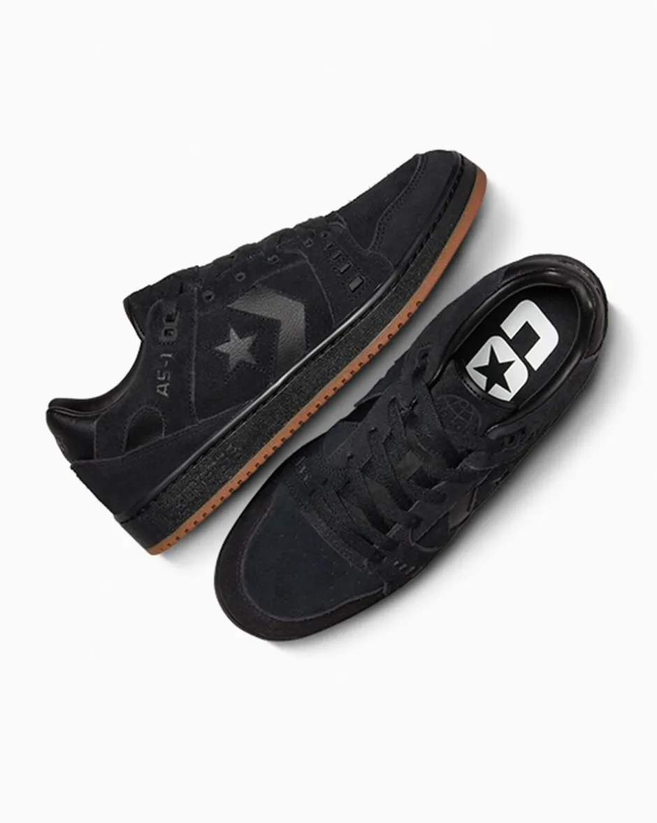 Converse Modelli Bassi|Skateboarding<CONS AS-1 Pro Nero/Nero/Gomma
