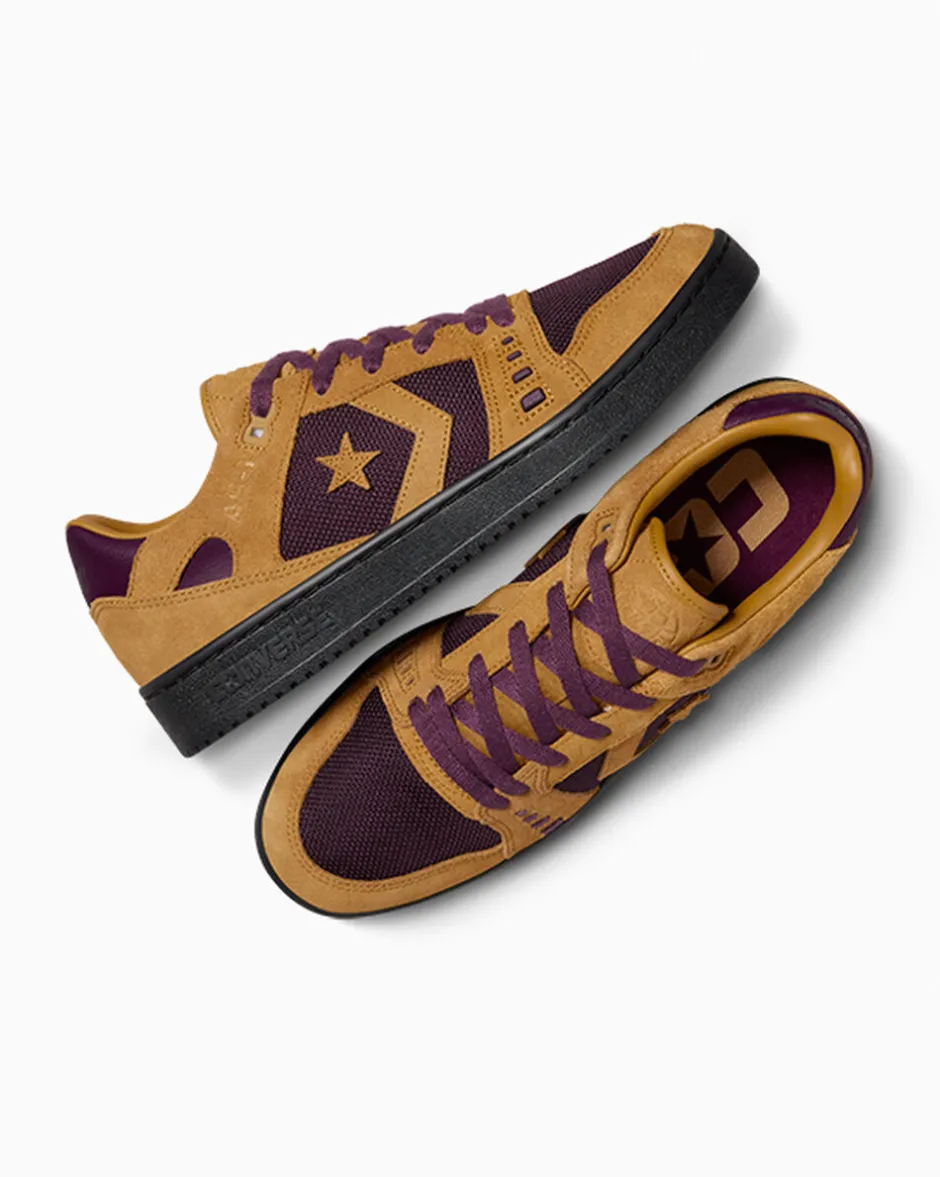 Converse Modelli Bassi|Modelli Bassi<CONS AS-1 PRO Suede & Canvas Wood Thrush/Winter Bloom/Nero