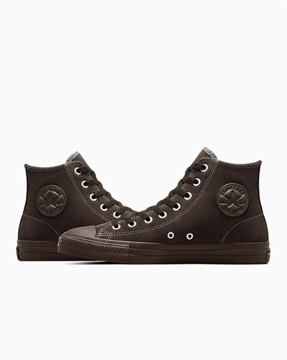 Converse Modelli Alti<CONS Chuck Taylor All Star Pro Suede Caffè fresco/Marrone/Caffè fresco