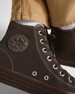 Converse Modelli Alti<CONS Chuck Taylor All Star Pro Suede Caffè fresco/Marrone/Caffè fresco