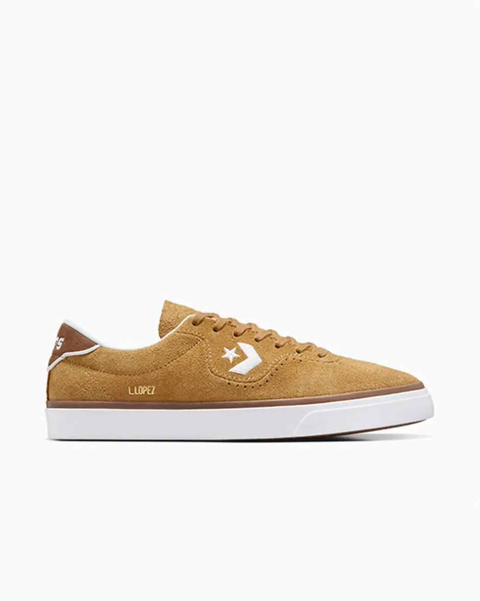 Converse Modelli Bassi|Modelli Bassi<CONS Louie Lopez Pro Suede Fungo marrone chiaro/Whisky scuro