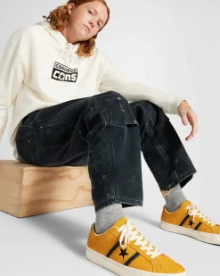 Converse Modelli Bassi|One Star<CONS One Star Academy Pro Suede Giallo girasole/Nero/Egret