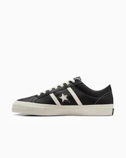 Converse Modelli Bassi|One Star<CONS One Star Academy Pro Leather Nero/Egret/Egret