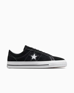 Converse One Star|One Star<CONS One Star Pro Suede Nero/Nero/Bianco
