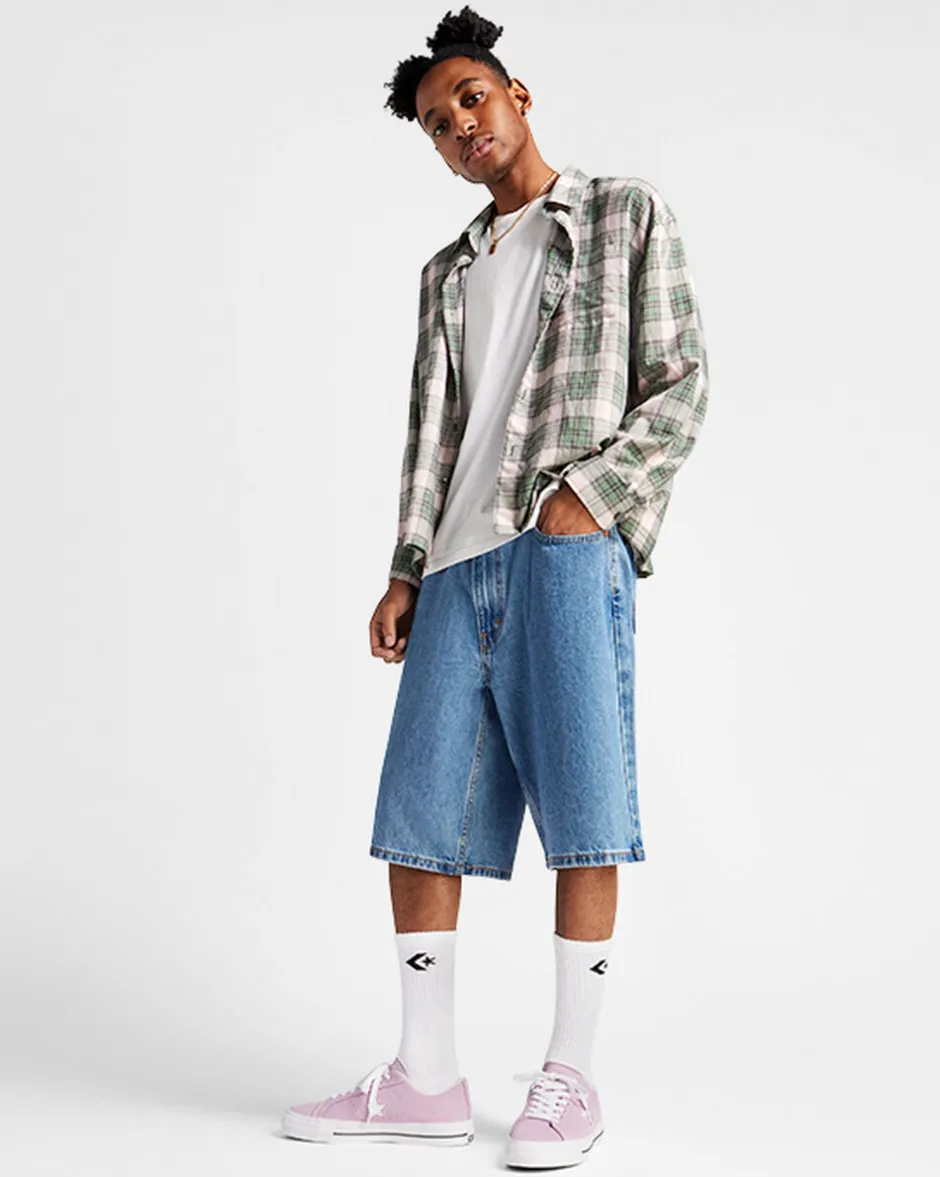 Converse Modelli Bassi|One Star<CONS One Star Pro Suede Stardast Lilac/Bianco/Nero