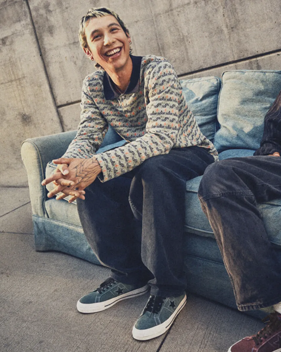 Converse Modelli Bassi|Modelli Bassi<CONS One Star Pro Suede Vera natura/Nero/Bianco