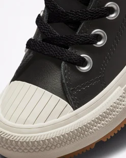 Converse Ragazzi (Età 8-12 Anni)|Ragazzo<Color Leather Chuck Taylor All Star Berkshire Boot Nero/Nero/Stucco beige