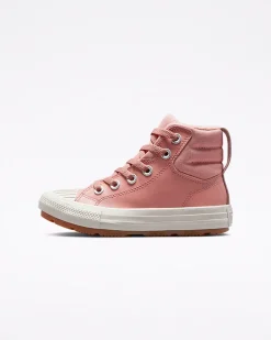 Converse Ragazzi (Età 8-12 Anni)|Ragazzo<Color Leather Chuck Taylor All Star Berkshire Boot Rosa ruggine/Rosa ruggine/Stucco beige