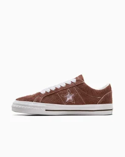 Converse Modelli Bassi|Modelli Bassi<CONS x Quartersnacks One Star Pro Marrone chiodi di garofano/Bianco/Ciliegia