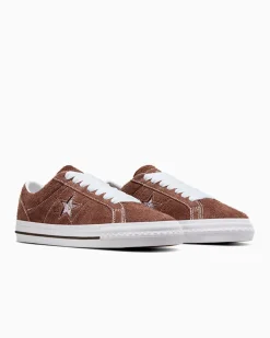 Converse Modelli Bassi|Modelli Bassi<CONS x Quartersnacks One Star Pro Marrone chiodi di garofano/Bianco/Ciliegia