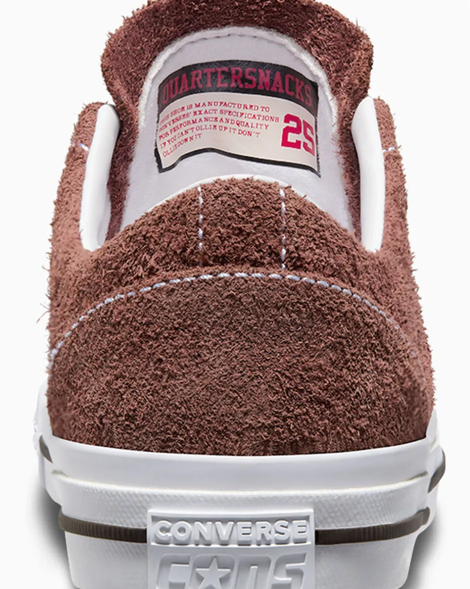 Converse Modelli Bassi|Modelli Bassi<CONS x Quartersnacks One Star Pro Marrone chiodi di garofano/Bianco/Ciliegia