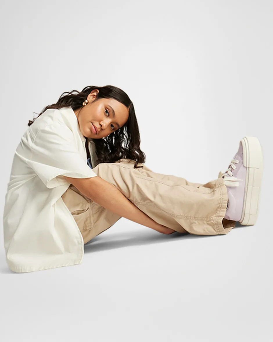 Converse Modelli Bassi<Cruise Lilac Daze/Egret/White